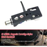 Black Headshell Turntable Cartridge Stylus