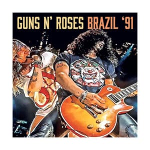 GUNS N' ROSES -Brazil 91 ( Limited Edition 2LP set Orange Vinyl)