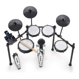 Alesis Nitro Max Electric Drum Kit | Mesh Pads Bluetooth & 440+ Sounds