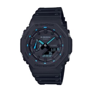 G-Shock: Analogue Digital Neon Accent Series – Black/Blue