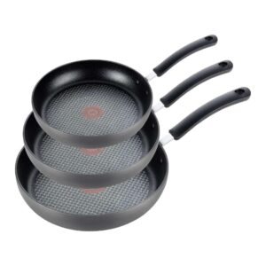 T-fal: Ultimate Hard Anodized Nonstick Fry Pan Set, 3-Piece