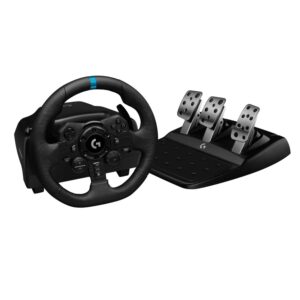 Logitech G923 Racing Wheel & Pedals โ TrueForce Precision Racing Experience