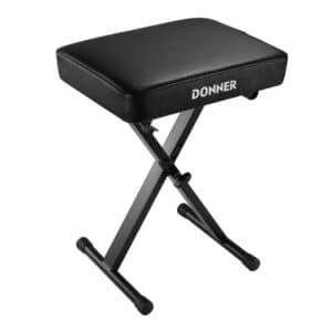 Donner Collapsible Piano Bench – Comfort Meets Portability