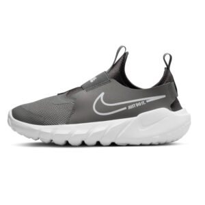 Nike Kids' Flex Runner 2 โ Slip-On Comfort, All-Day Play (White Medium Ash)