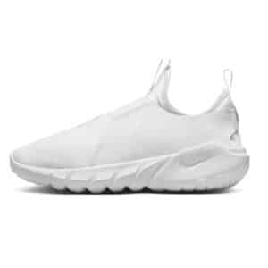 Nike Kids' Flex Runner 2 – Slip-On Comfort, All-Day Play (White)