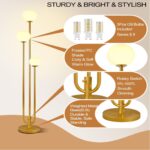 63IN 3-Light Dimmable Floor Lamp-3