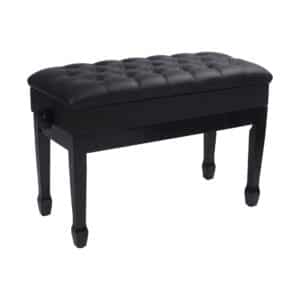 ALAPUR Adjustable Duet Piano Bench with Storage