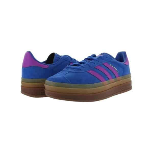Adidas Gazelle Bold Womens Shoes Size 6.5, Color_ Blue_Purple_Gum-3