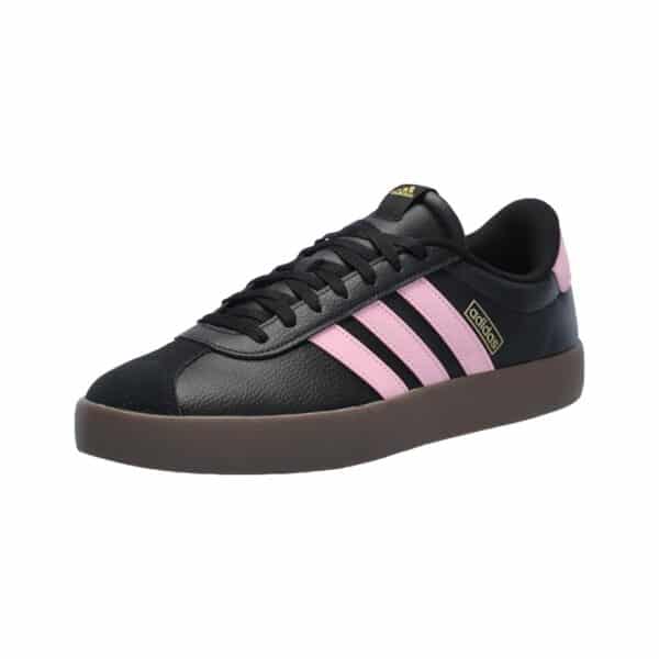 Adidas Samba Classic Shoes- Black_True Pink_Gold Metallic-3