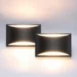Aipsun Black Modern LED Wall-3