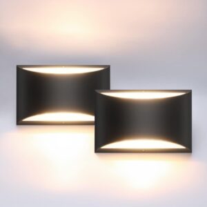 Aipsun Black Modern LED Wall