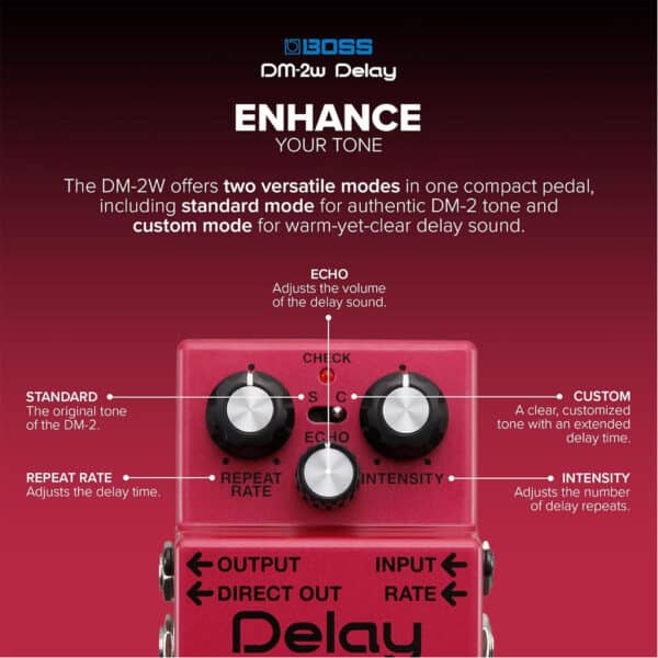 Boss DM-2W Waza Craft