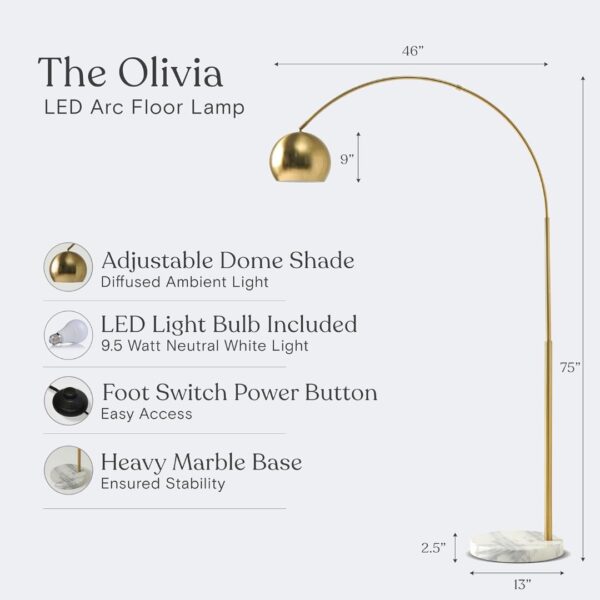 Brightech Olivia Floor Lamp-2