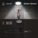 CYSNOAYA Motion Sensor Ceiling Light 6.5''-2
