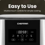 Chefman TurboFry® Touch Air Fryer, XL 8-Qt-2