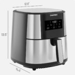 Chefman TurboFry® Touch Air Fryer, XL 8-Qt-3