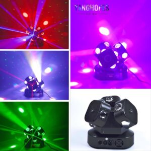 YANGHOPES DJ Light LED Stage Lighting RGBW