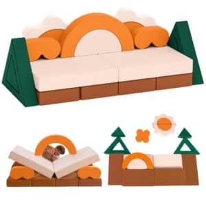 Erament 18PCS Modular Kids Play Couch