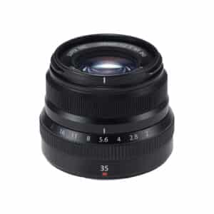 Fujifilm XF35 mm F2 R WR lens, Black