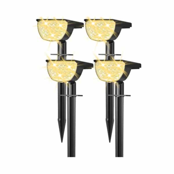 GKGG Solar Lights Outdoor Waterproof IP65
