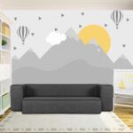 HonTop 8 Inch Folding Sofa Bed-3