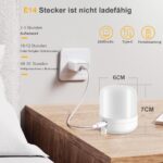 Joyes Pack of 2 USB-C Rechargeable Light Bulbs E14-3