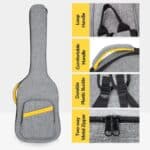 LETSROCK Bass Guitar Case