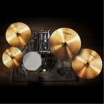 SHAEVLE Cymbals Golden 14
