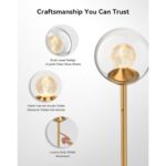 Tubicen Gold Floor Lamp