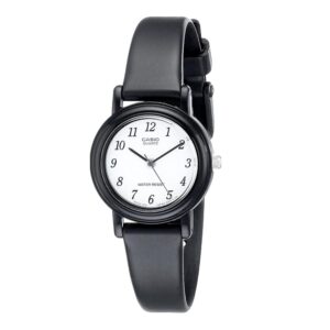 Casio LQ139B-1B Womenโs Classic Round Watch โ Effortless Charm