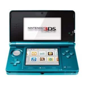 Nintendo 3DS Aqua Blue โ Play in 3D, Anytime, Anywhere