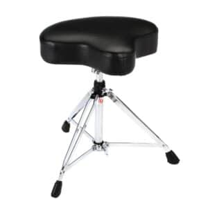 Gibraltar 6608 Heavy Drum Throne โ Black Comfort & Stability