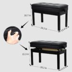 dfdexc Adjustable Double_Duet Piano Bench