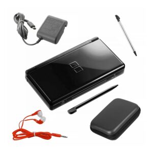 Nintendo DS Lite Premium Bundle – Onyx Black (Renewed)