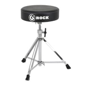 Gibraltar RK108 Rock Hardware Drum Stool โ Solid Comfort & Stability