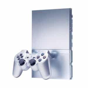 PlayStation 2 Slim Silver (Renewed) – Timeless Gaming in Style
