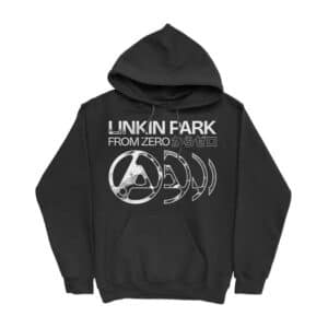 Linkin Park Zero Slide Hoodie – Gray/Black Edition