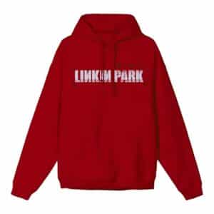 Linkin Park Hybrid Theory Hoodie โ Cardinal Red Edition