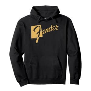Fender Retro Text Logo Pullover Hoodie