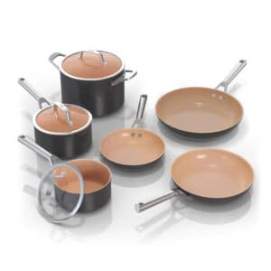 Ninja Premium Ceramic Nonstick 9-Piece Cookware Set