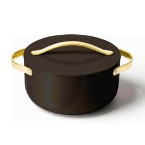 Caraway Nonstick Ceramic Dutch Oven – Black Edition