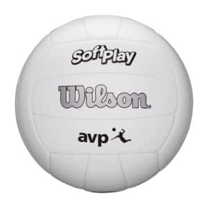 Wilson AVP Soft Play Volleyball White โ All-Game Durability