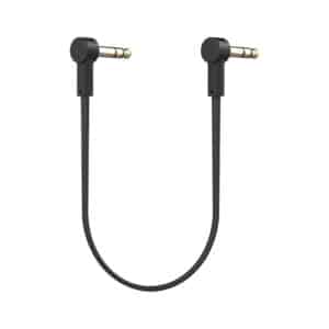 Rock Stock 1/4" Stereo TRS Flat Patch Cables - 6 Inch