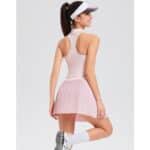 AFZ Women Pleated Tennis Skirt Set-3