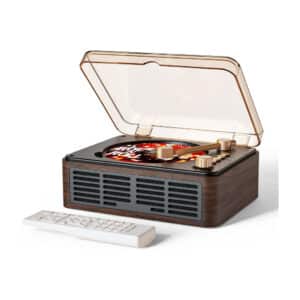 CARONSORT - CD Player with Speakers Bluetooth Nostalgic