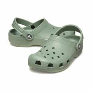 Crocs Kids Unisex Classic Clogs - Moss 13 Medium