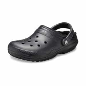 Crocs Unisex-Adult Classic Lined Clog - Black
