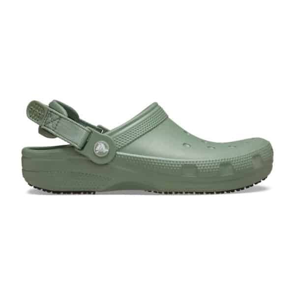 Crocs Unisex-Adult Classic Work Clogs - Moss