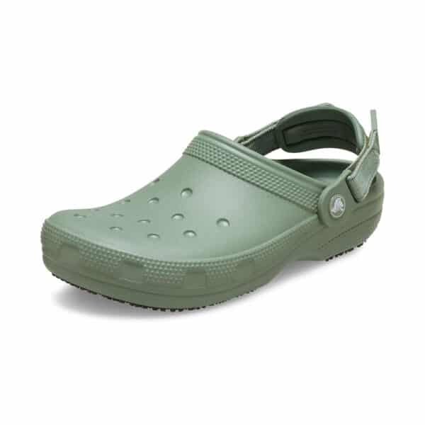 Crocs Unisex-Adult Classic Work Clogs - Moss