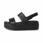 Crocs Women's Brooklyn 4U Low Wedges black